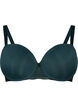 Soutien-gorge moul&eacute; en tulle, Vert fonc&eacute;, Packshot image number 0