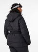 Veste de ski avec capuche et ceinture, Black, Model image number 1