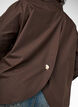 Chemise avec d&eacute;tail d&eacute;coratif au dos, Marron, Model image number 3