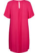 Robe en viscose à manches courtes, Bright Rose, Packshot image number 1