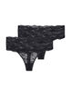 Lots de 2 culottes, Noir, Packshot image number 1