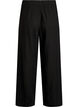 Pantalon large en lin et viscose, Noir, Packshot image number 1
