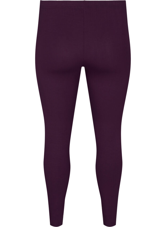 Leggings basiques en viscose, Violet, Packshot image number 1