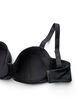 Soutien-gorge bandeau rembourr&eacute; avec bretelles amovibles, Noir, Packshot image number 3