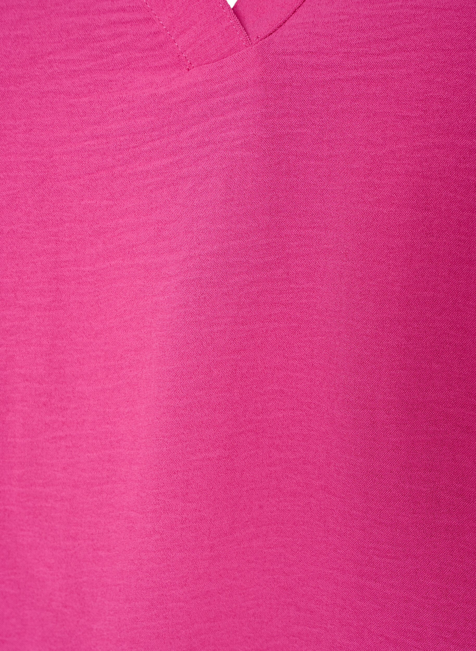 ZizziHaut sans manches effet froiss&eacute;, Rose, Packshot image number 2
