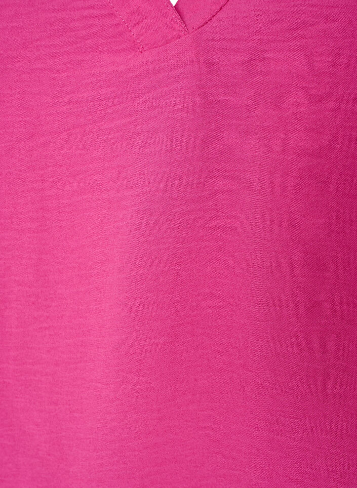 Haut sans manches effet froiss&eacute;, Rose, Packshot image number 2
