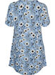 Robe courte avec imprim&eacute; floral, Bleu, Packshot image number 1