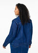 FLASH - Veste en jean en m&eacute;lange de coton extensible, Bleu, Model image number 2