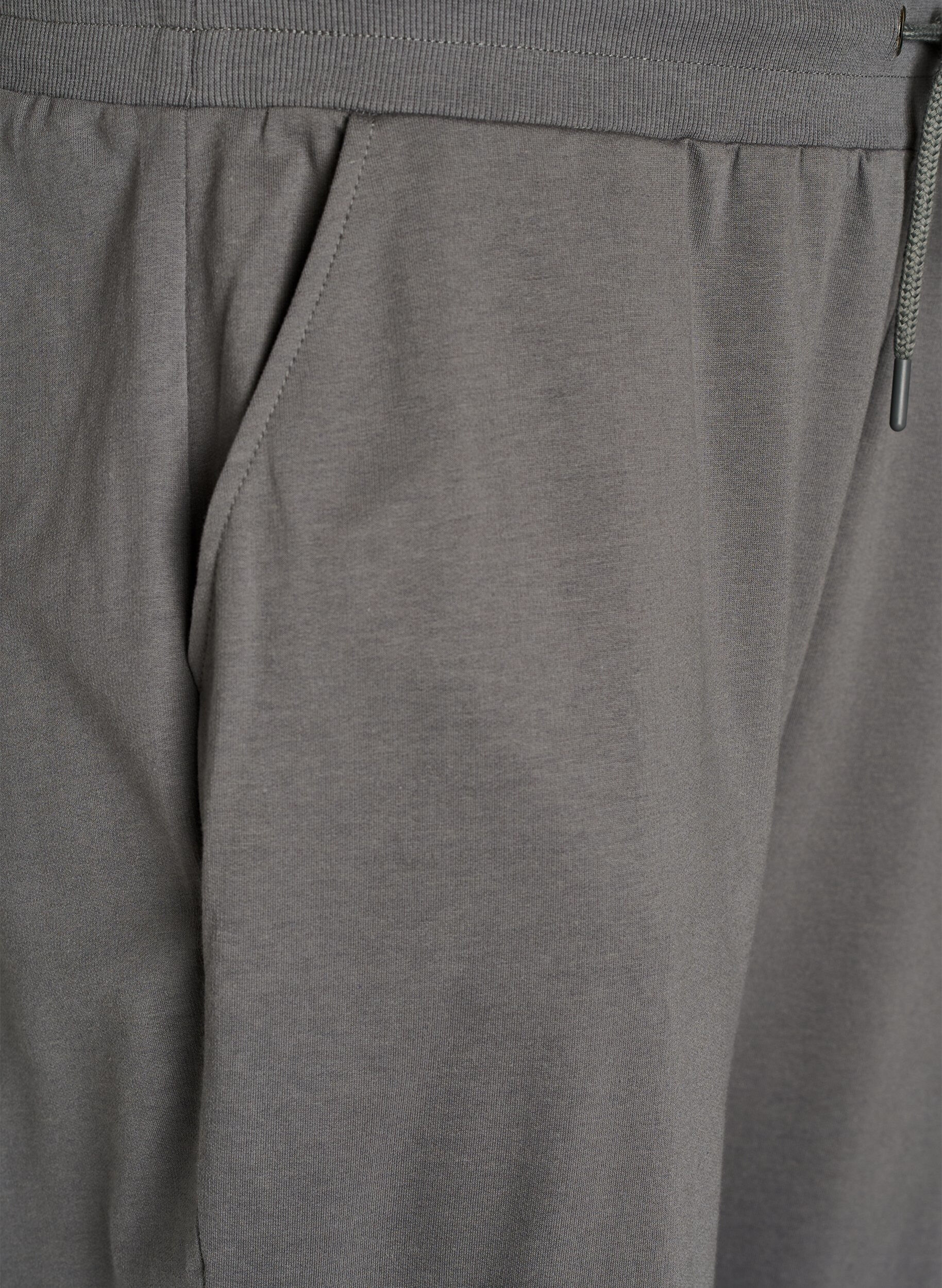 ZizziPantalon de surv&ecirc;tement ample avec poches, Gris, Packshot image number 2