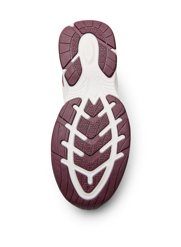 Baskets sportives en maille, Bordeaux, Packshot image number 4