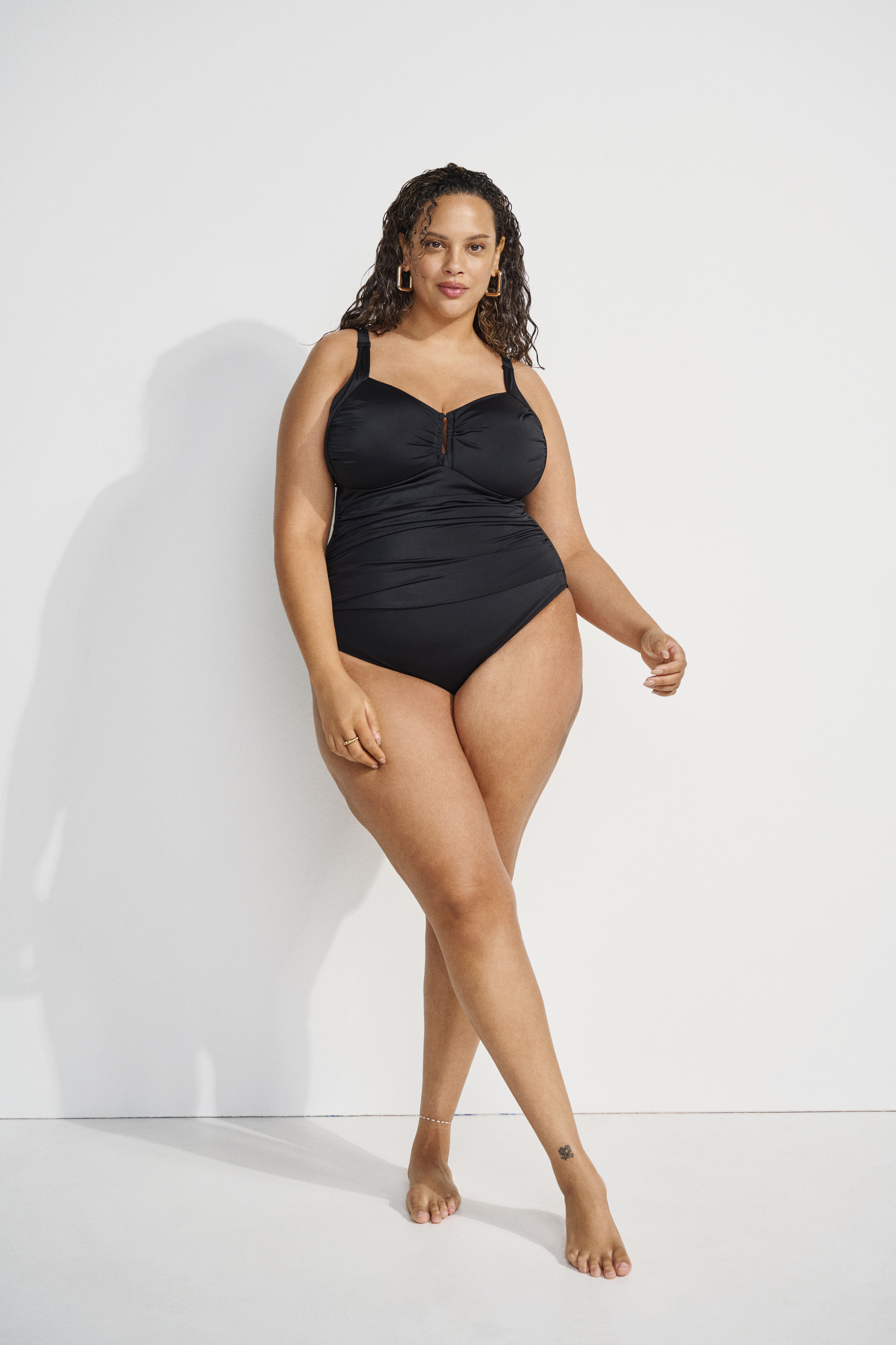Zizzi Maillot de bain avec d&eacute;tails, , Model