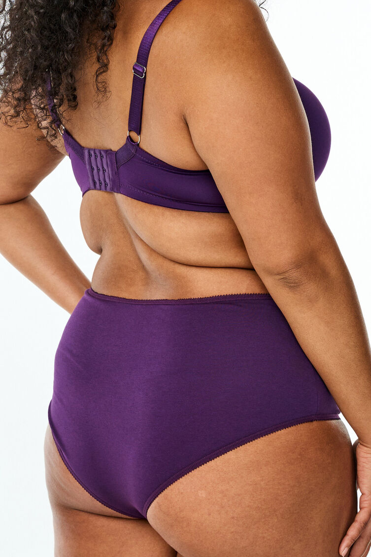 7-pack culottes hipster taille classique, Violet, Model image number 2