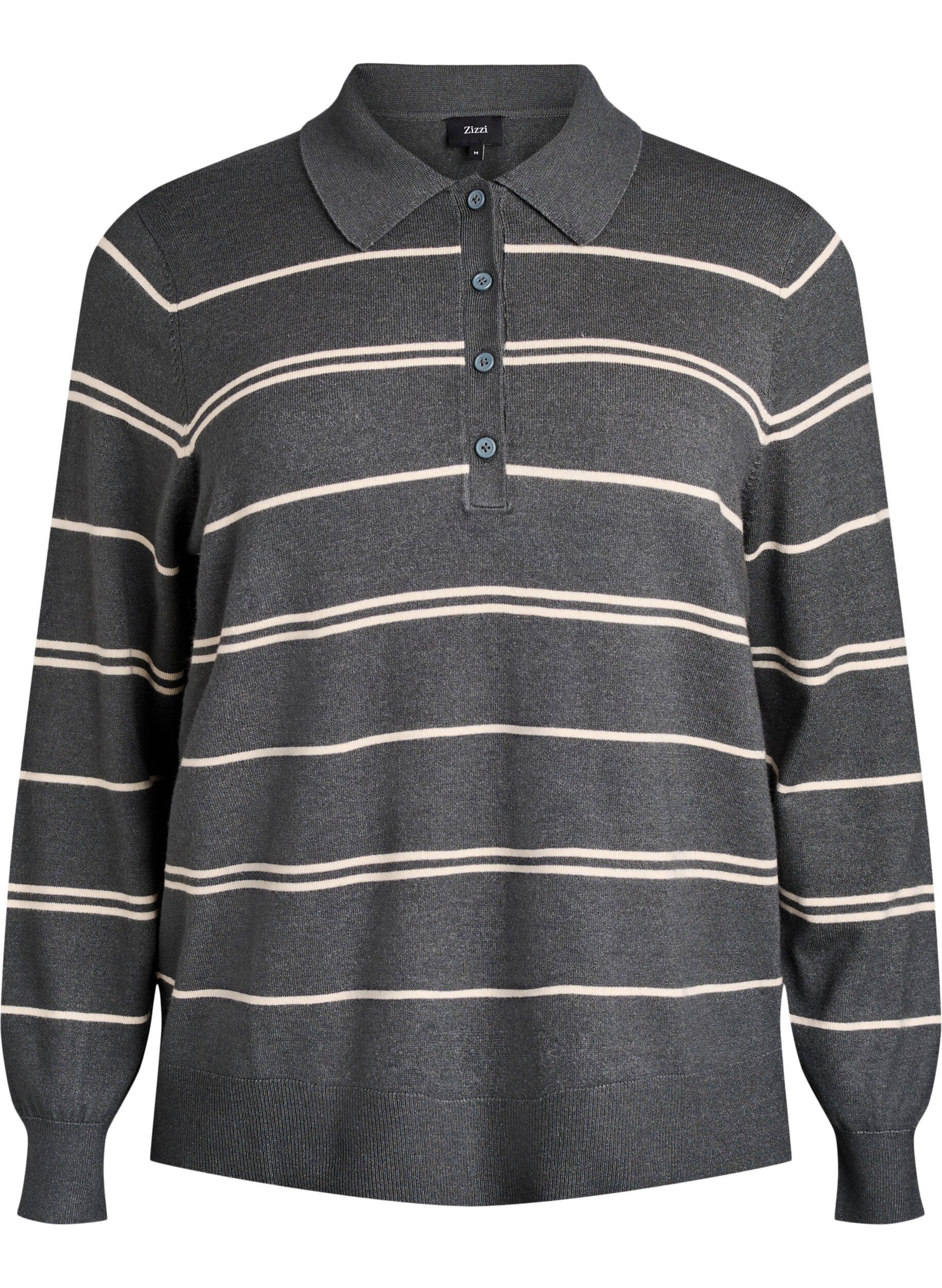 Chemisier en maille avec col