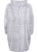 Robe en peluche surdimensionnée avec poche, Grey Melange, Packshot image number 1