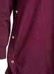 Blouse en maille avec boutons sur le c&ocirc;t&eacute;, Bordeaux, Packshot image number 3