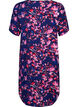Robe midi en viscose avec imprimé floral, B. Blue Pink Flower, Packshot image number 1
