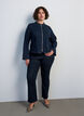 Jean bootcut taille haute Ellen, Bleu, Model image number 0