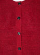 Cardigan en tricot c&ocirc;tel&eacute; avec boutons, Rouge, Packshot image number 2