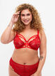 Soutien-gorge en dentelle avec cordons et armature, Salsa, Model image number 0