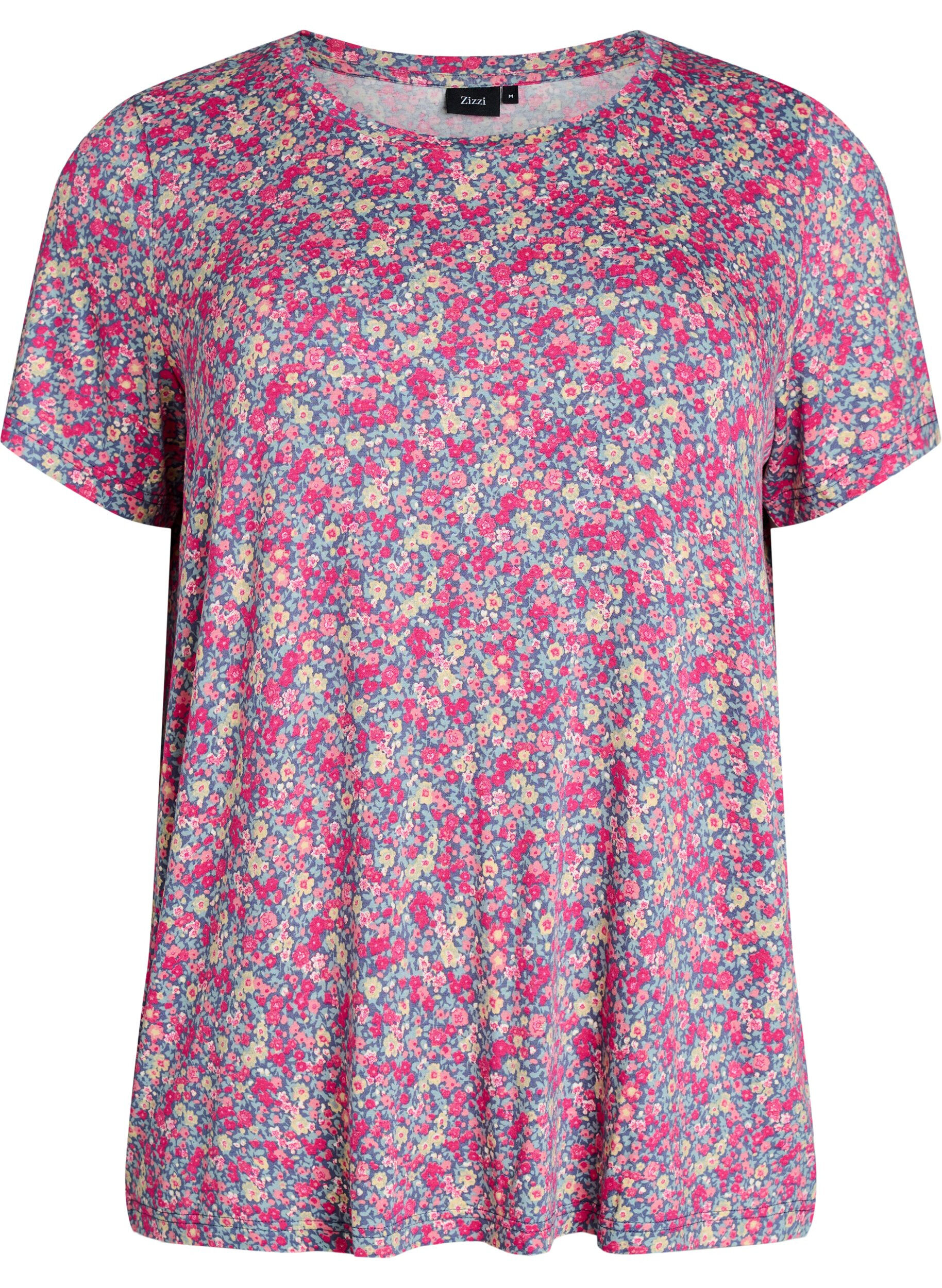 T-shirt avec imprim&eacute; floral