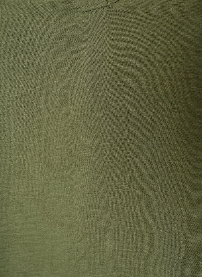 Chemisier &agrave; manches 3/4, Vert, Packshot image number 2