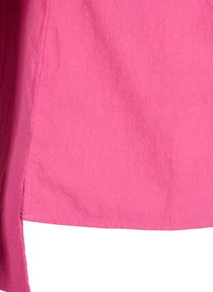 FLASH - Blouse en coton à manches mi-longues, Raspberry Rose, Packshot image number 3
