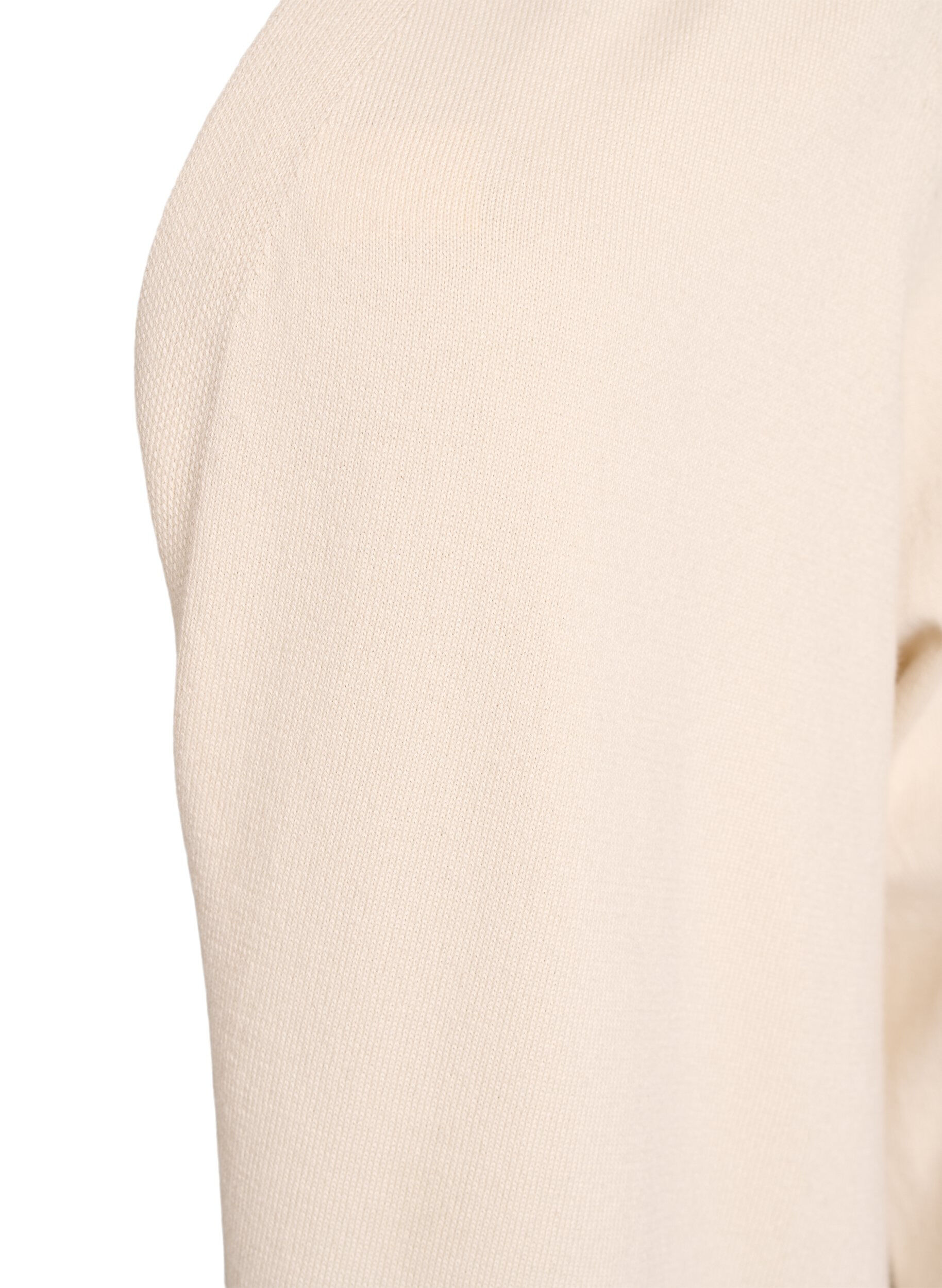 Zizzi Cardigan long ouvert avec poches, Beige, Packshot image number 2