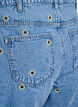Shorts en jean avec des fleurs brod&eacute;es, Bleu Clair, Packshot image number 3