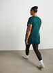 T-shirt d'entra&icirc;nement long, Vert fonc&eacute;, Model image number 2
