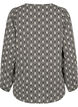 Blouse avec col en V et imprimé, Birch Graphic AOP, Packshot image number 1