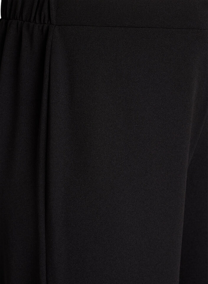 FLASH - Pantalon wide-leg, Noir, Packshot image number 2