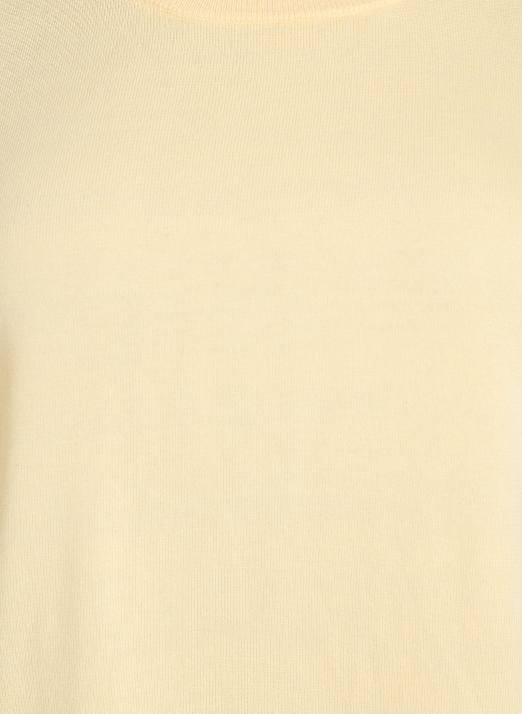 Zizzi FLASH - Blouse en fine maille &agrave; manches courtes, Jaune clair, Packshot image number 2