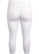 Leggings basiques longueur 3/4 en viscose, Blanc, Packshot image number 1