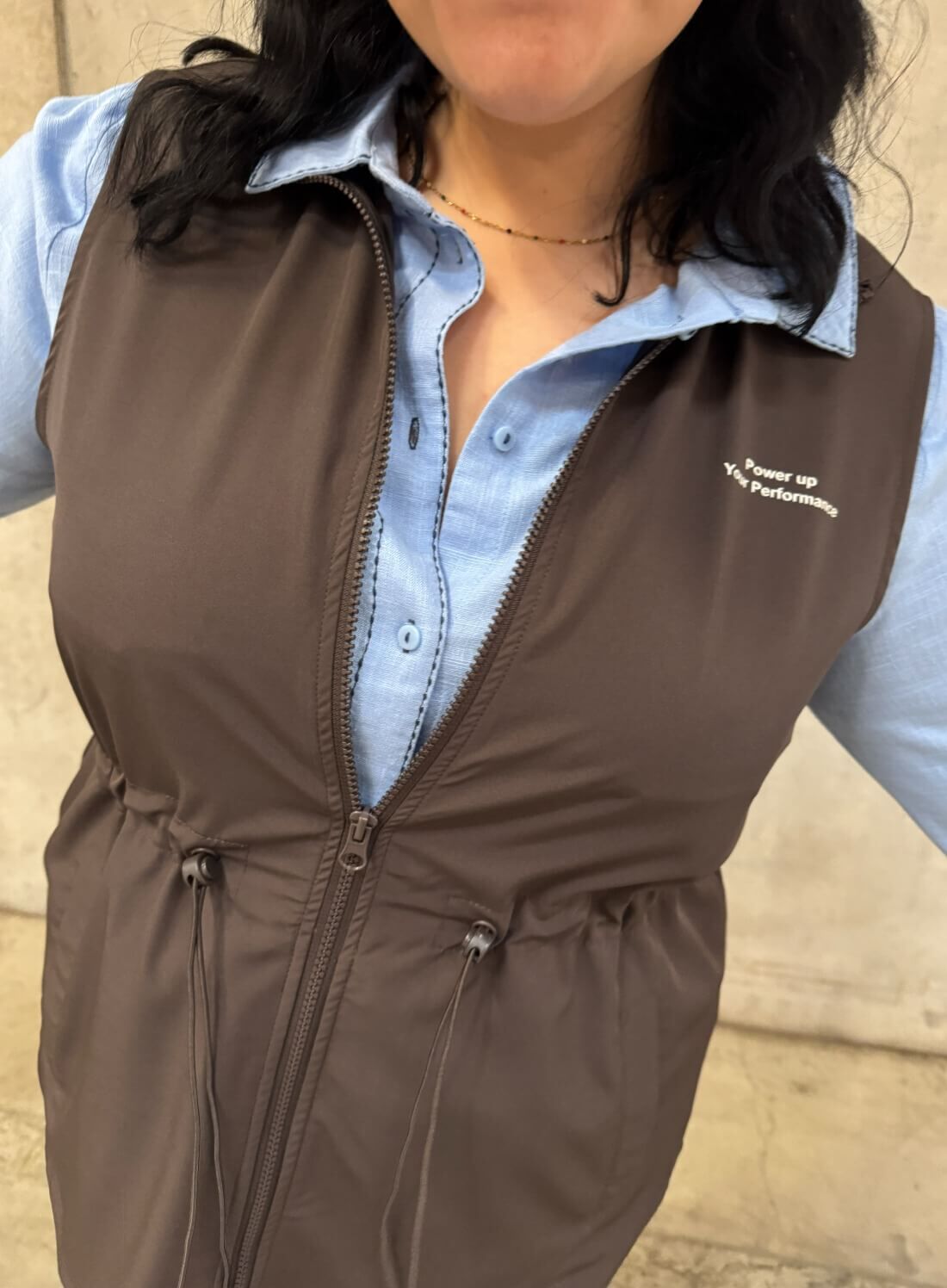 Zizzi Nuances brunes et bleues , , Model