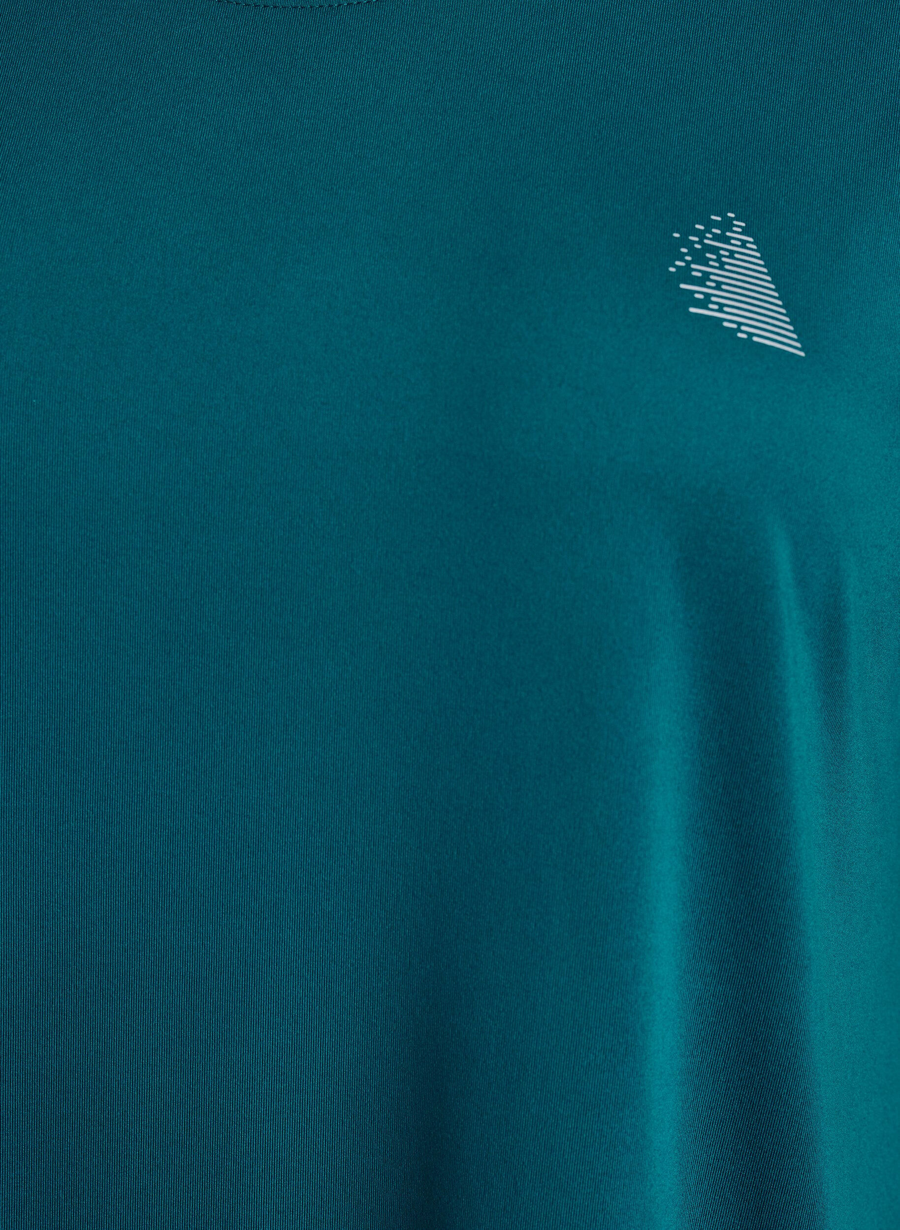 Zizzi T-shirt long d'entra&icirc;nement, Vert, Packshot image number 2
