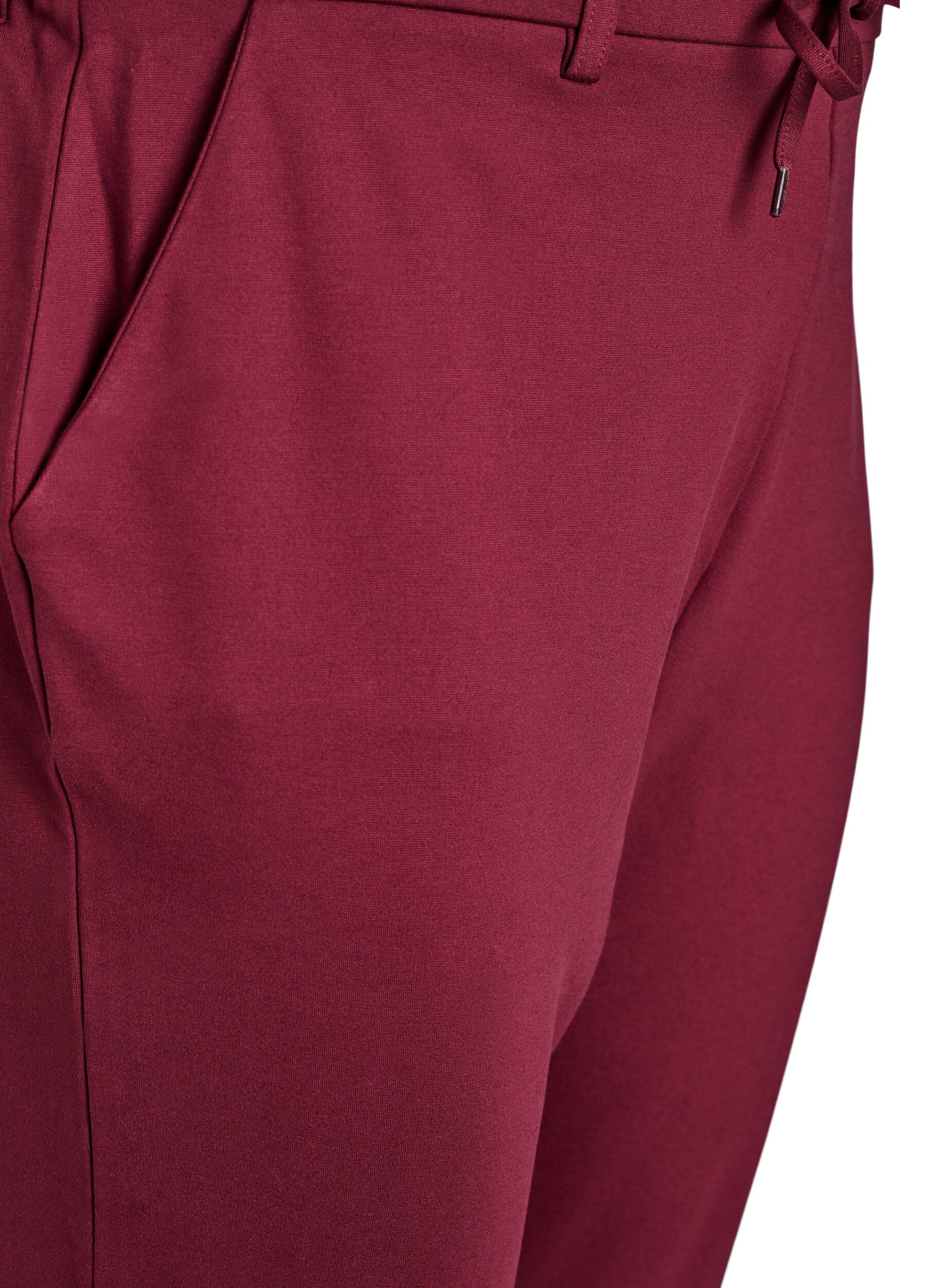 Zizzi Pantalon Maddison, Bordeaux fonc&eacute;, Packshot image number 2