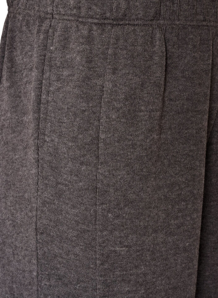 Pantalon barrel en jersey &agrave; taille haute, Gris anthracite, Packshot image number 2