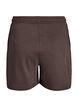 Short en molleton taille haute avec poches, Marron, Packshot image number 1