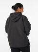 Veste l&eacute;g&egrave;re avec capuche et fermeture &eacute;clair, Noir, Model image number 2