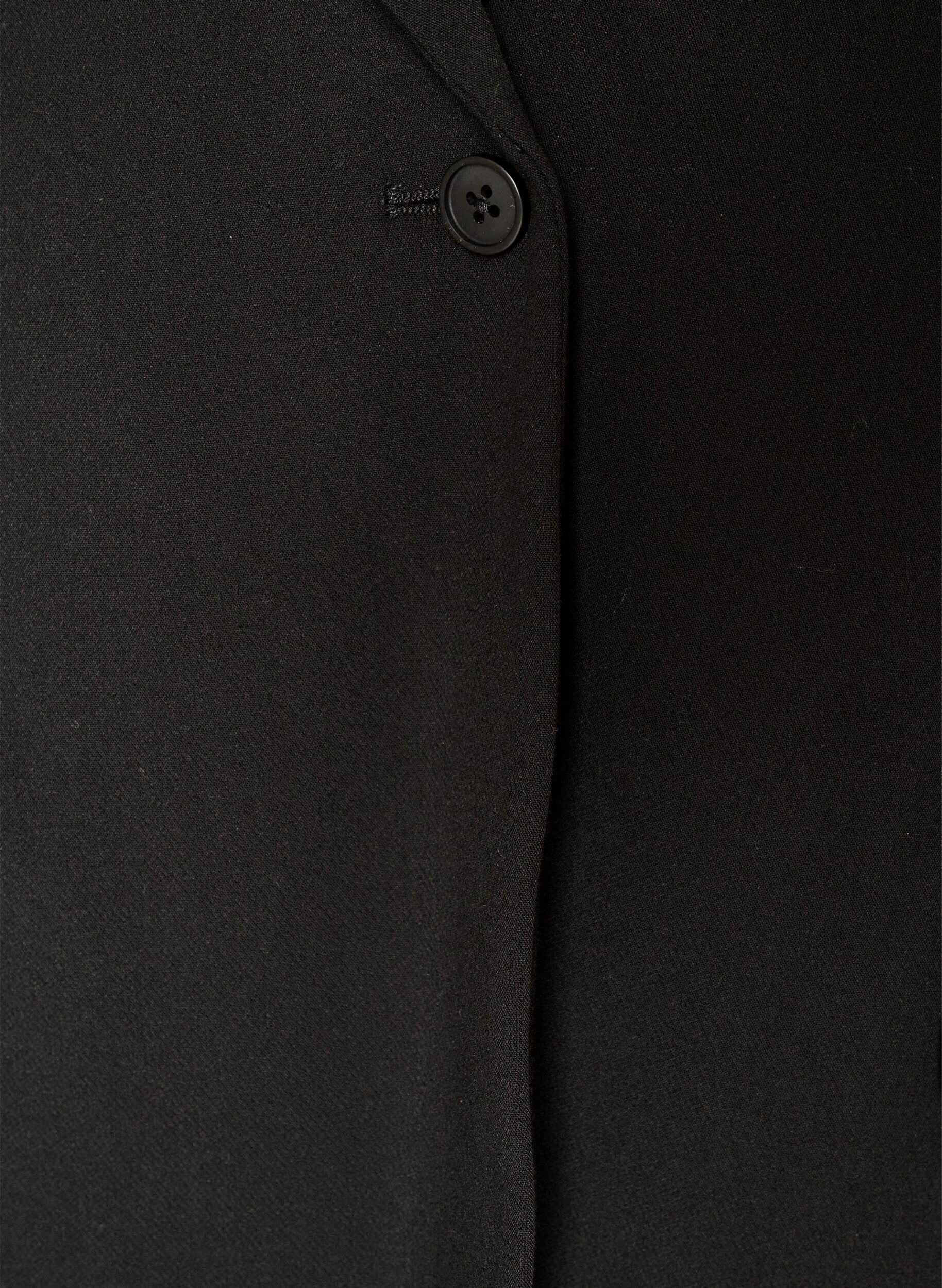 ZizziBlazer avec fente au dos et d&eacute;tail &agrave; nouer, Noir, Packshot image number 2