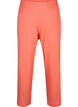 Pantalon ample en lin et coton mélangés, Living Coral, Packshot image number 0