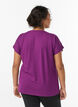 T-shirt de sport couleur unie, Violet, Model image number 2