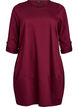 Robe ballon avec poches, Bordeaux fonc&eacute;, Packshot image number 0