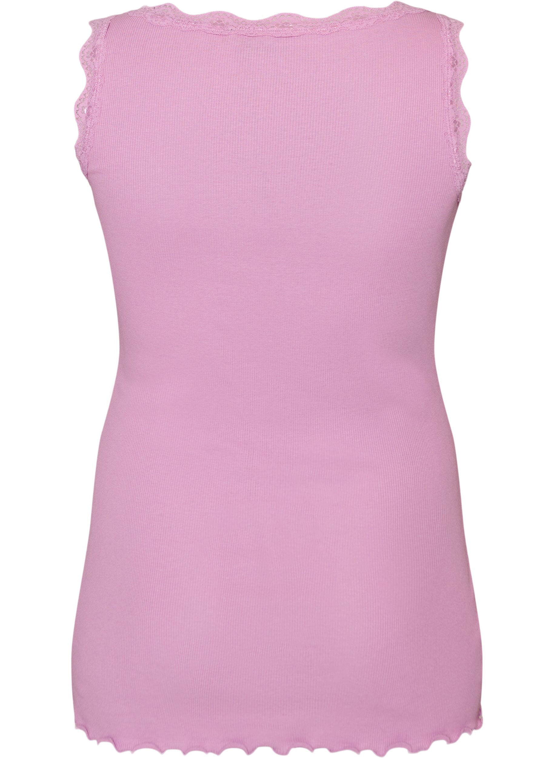 ZizziHaut &agrave; dentelle, Mauve, Packshot image number 1