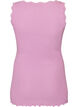 Haut &agrave; dentelle, Mauve, Packshot image number 1