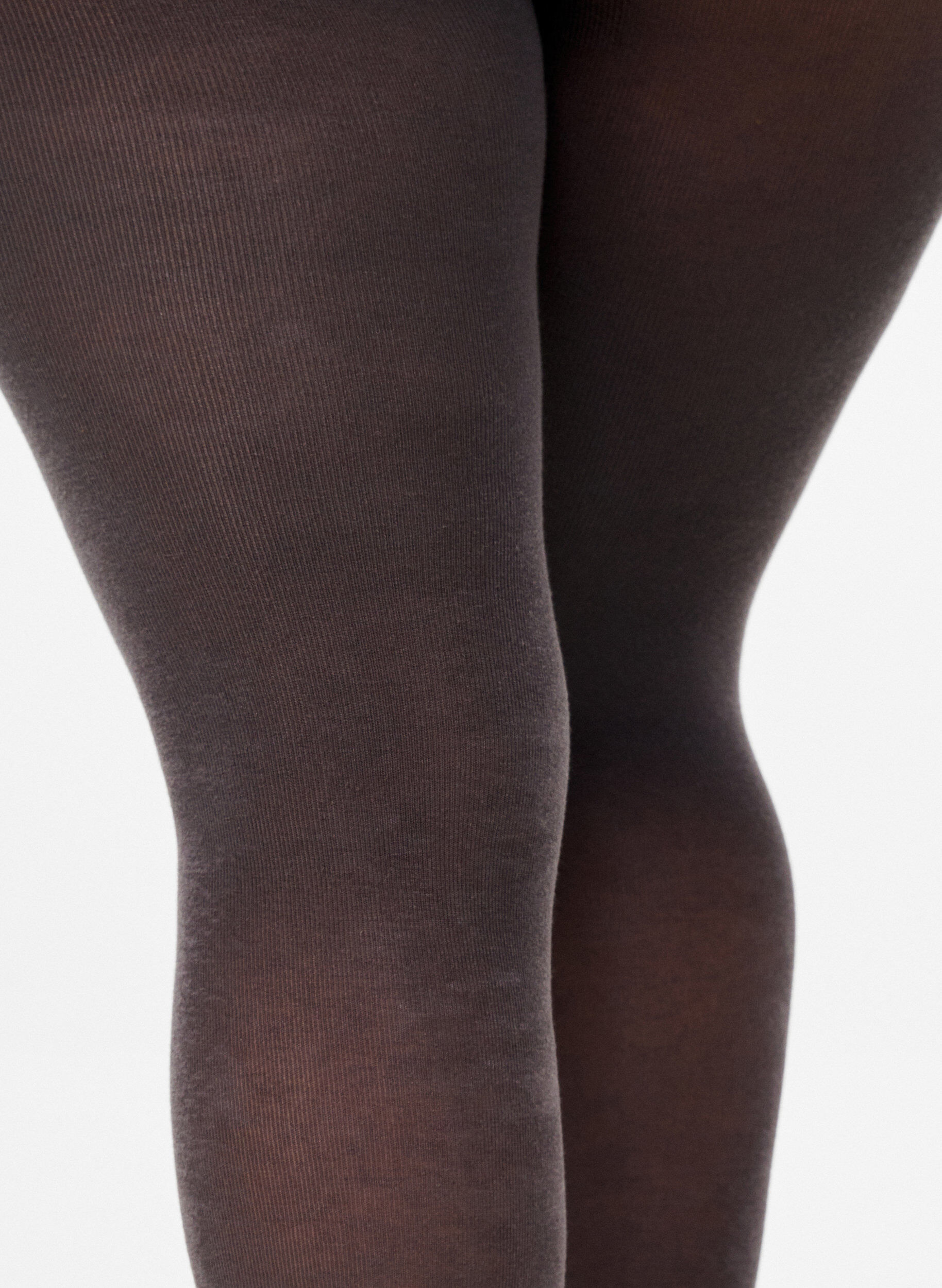 Zizzi Collants de 150 deniers avec cachemire et viscose, Gris anthracite, Packshot image number 2