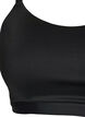 Brassi&egrave;re de sport l&eacute;g&egrave;rement rembourr&eacute;e, Noir, Packshot image number 2