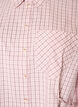 Chemise ample &agrave; carreaux avec ceinture &agrave; nouer, Rose, Packshot image number 2