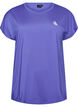 T-shirt de sport couleur unie, Bleu, Packshot image number 0