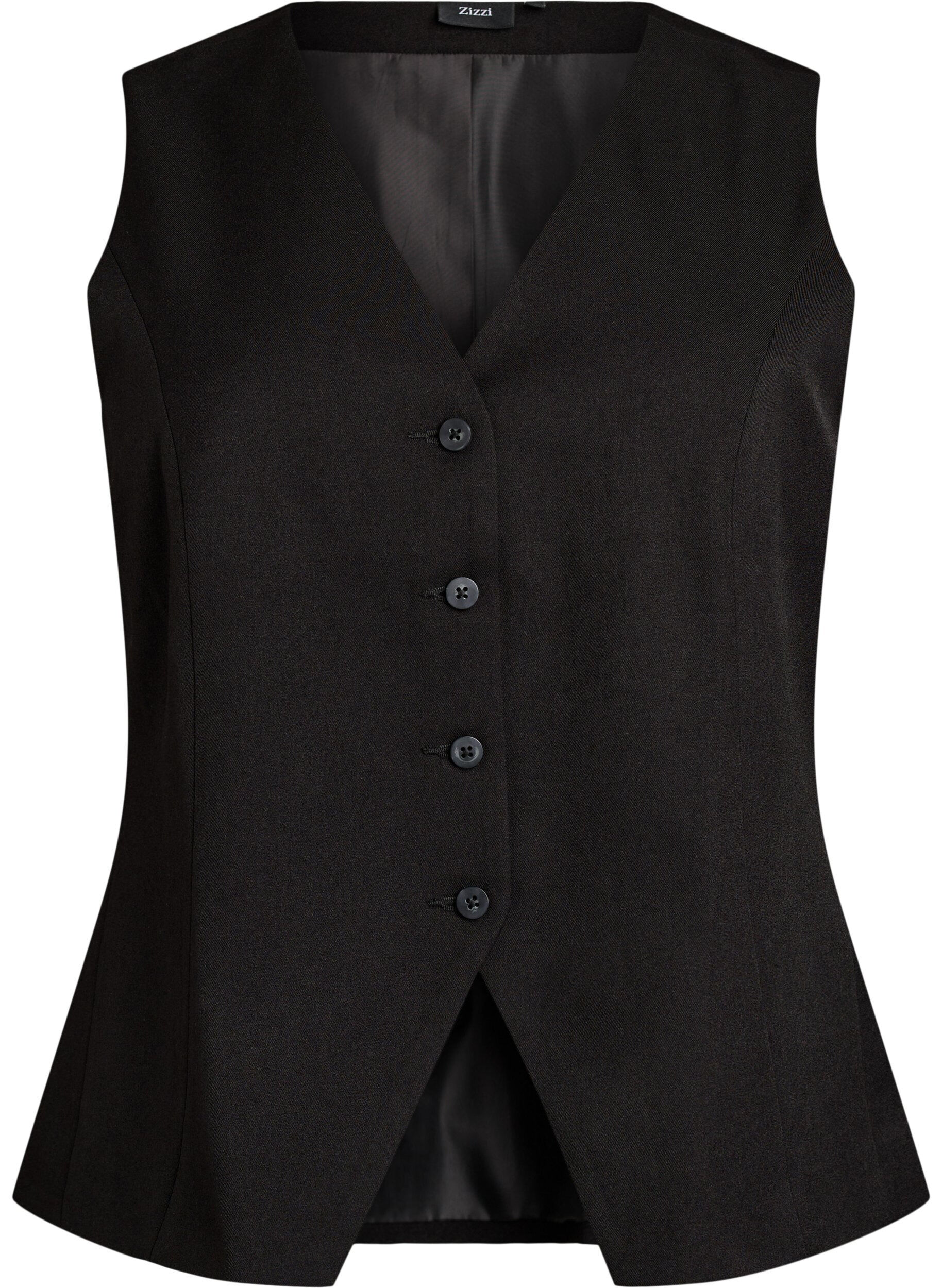 Gilet avec fermeture &agrave; boutons